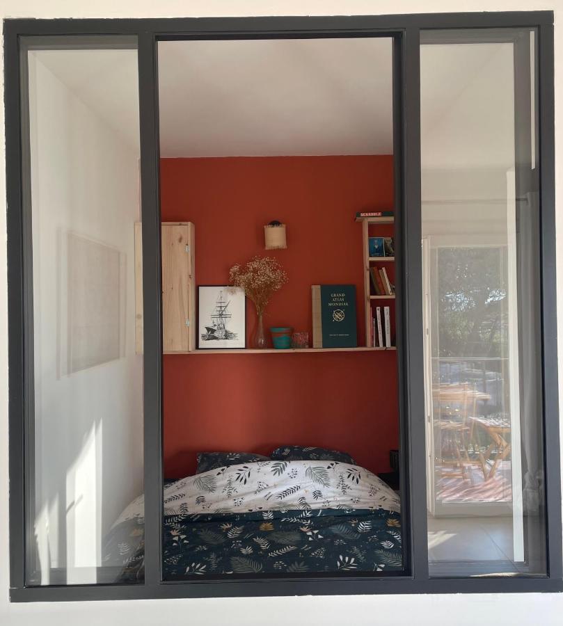 Appartement Cosy Vue Mer A 50 M De La Plage - Refait A Neuf Et Climatise Le Pradet Bagian luar foto